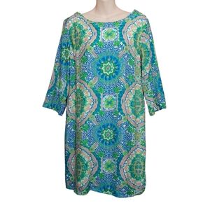 🔵BOGO FREE🔵Tommy Hilfiger Rayon Dress Sz L